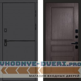 Входная дверь Тренд Графит Классика Венге